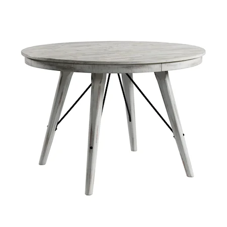 Contemporary Round Counter Height Dining Table