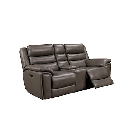 Casual Destin Power Loveseat with USB Outlet