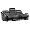 Homelegance Putnam Double Reclining Sofa