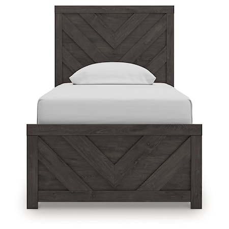 Twin Panel Bed