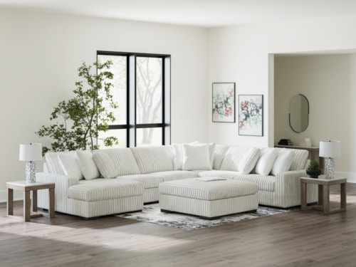 5-Piece Sectional With Chaise