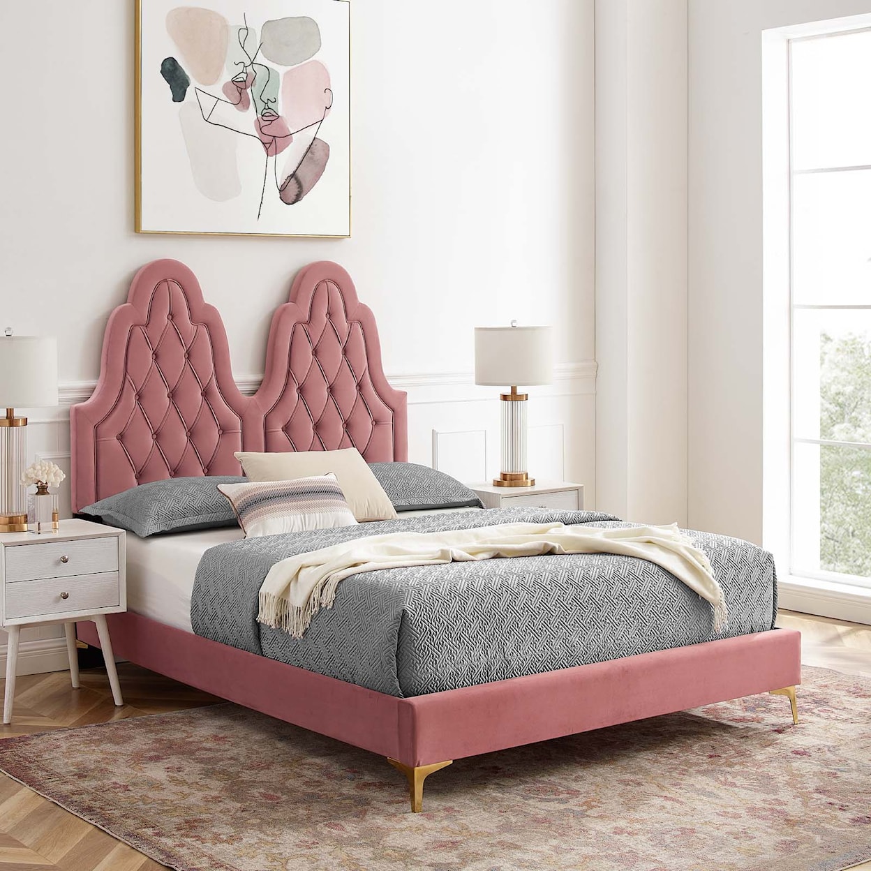 Modway Alexandria Queen Platform Bed