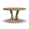 Flexsteel Casegoods Lattice Round Dining Table