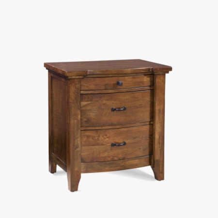 Solid Wood Nightstand