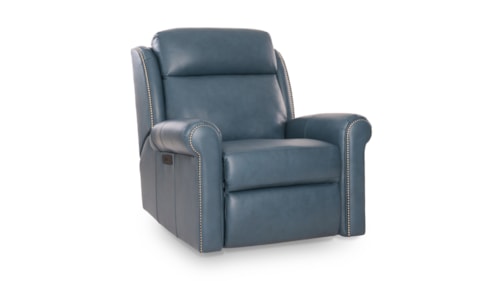 Traditional Motorized Glider Recliner with Headrest