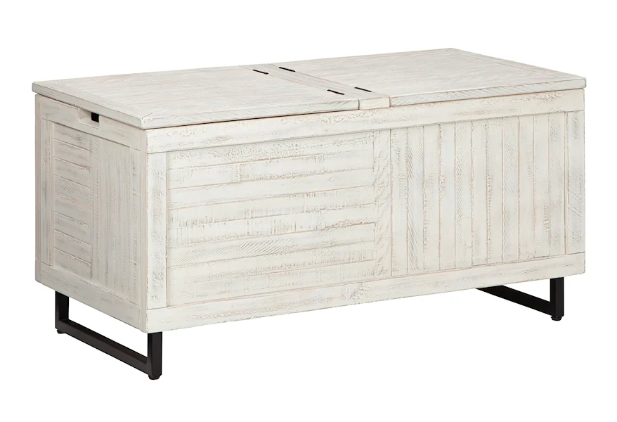 Coltport Storage Trunk by Signature Design by Ashley at VanDrie Home Furnishings