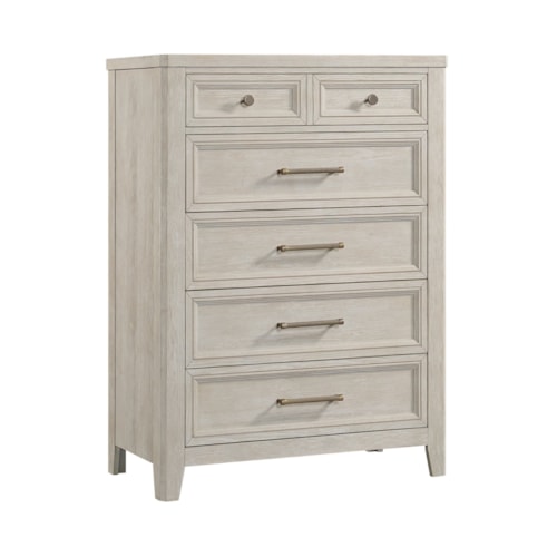 Transitional 5-Drawer Chest