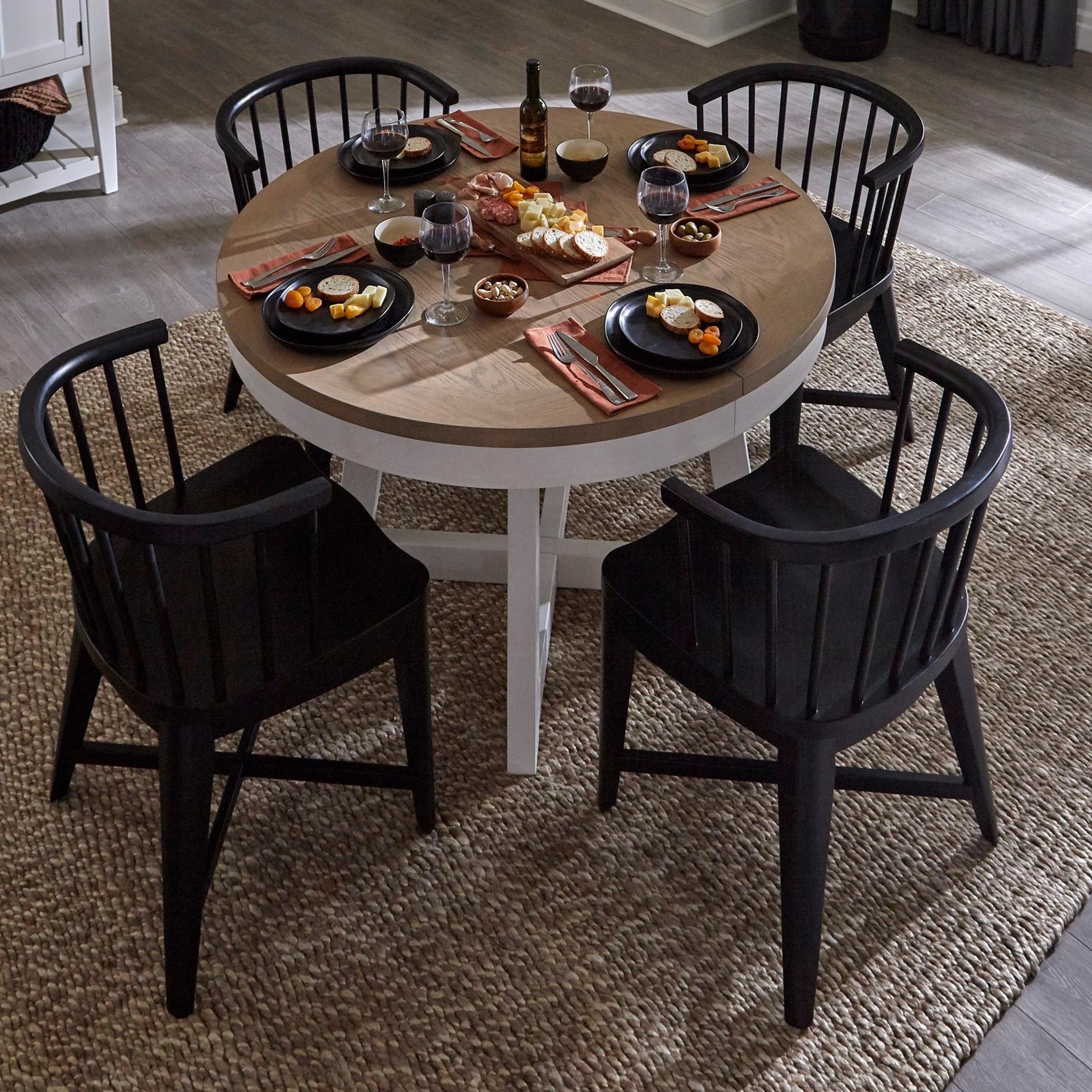 parker 5 piece dining set