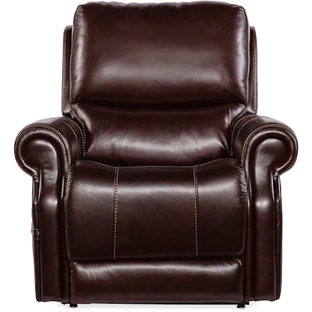 Traditional Power Lift Recliner with Power Headrest