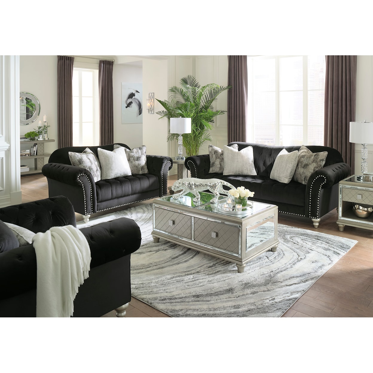 Signature Design by Ashley Furniture Harriotte Living Room Set