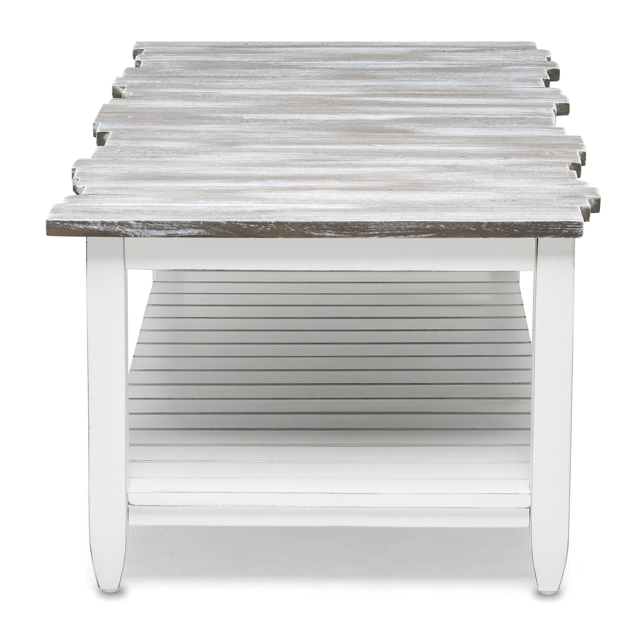 Sea Winds Trading Company Picket Fence Occasional Coffee Table