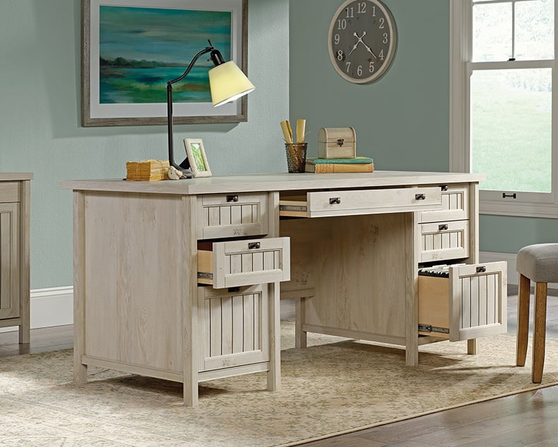 Double Pedestal  Executive Desk