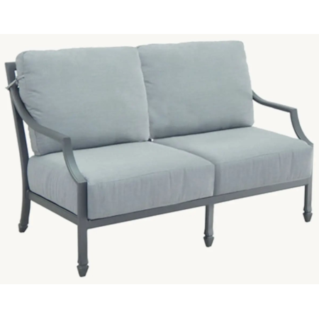 Cushioned Loveseat