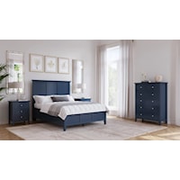 Contemporary Full Bedroom Set with Chest