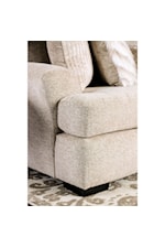 Furniture of America Anthea Transitional Love Seat with Loose Back Pillows