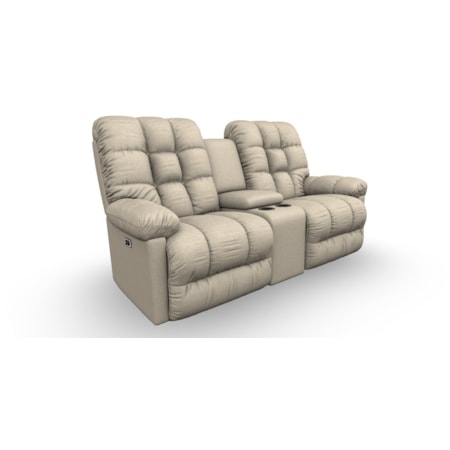 Power Space Saver Console Loveseat