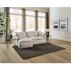 Carolina Furniture 1345 Harper 2-Piece Chaise Sectional Sofa