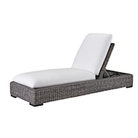 Coastal Outdoor Living Wicker Chaise Lounge Chair