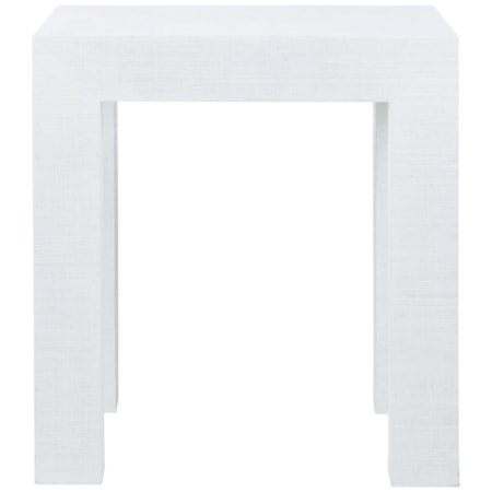 Sanibel Side Table - White