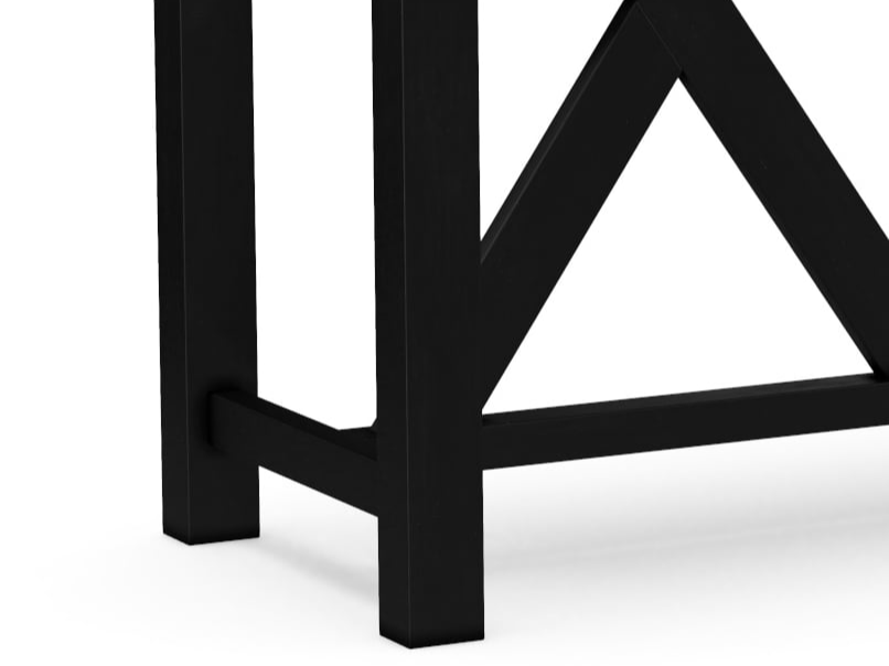 John Thomas SELECT Dining Room Bar Table with X-Back