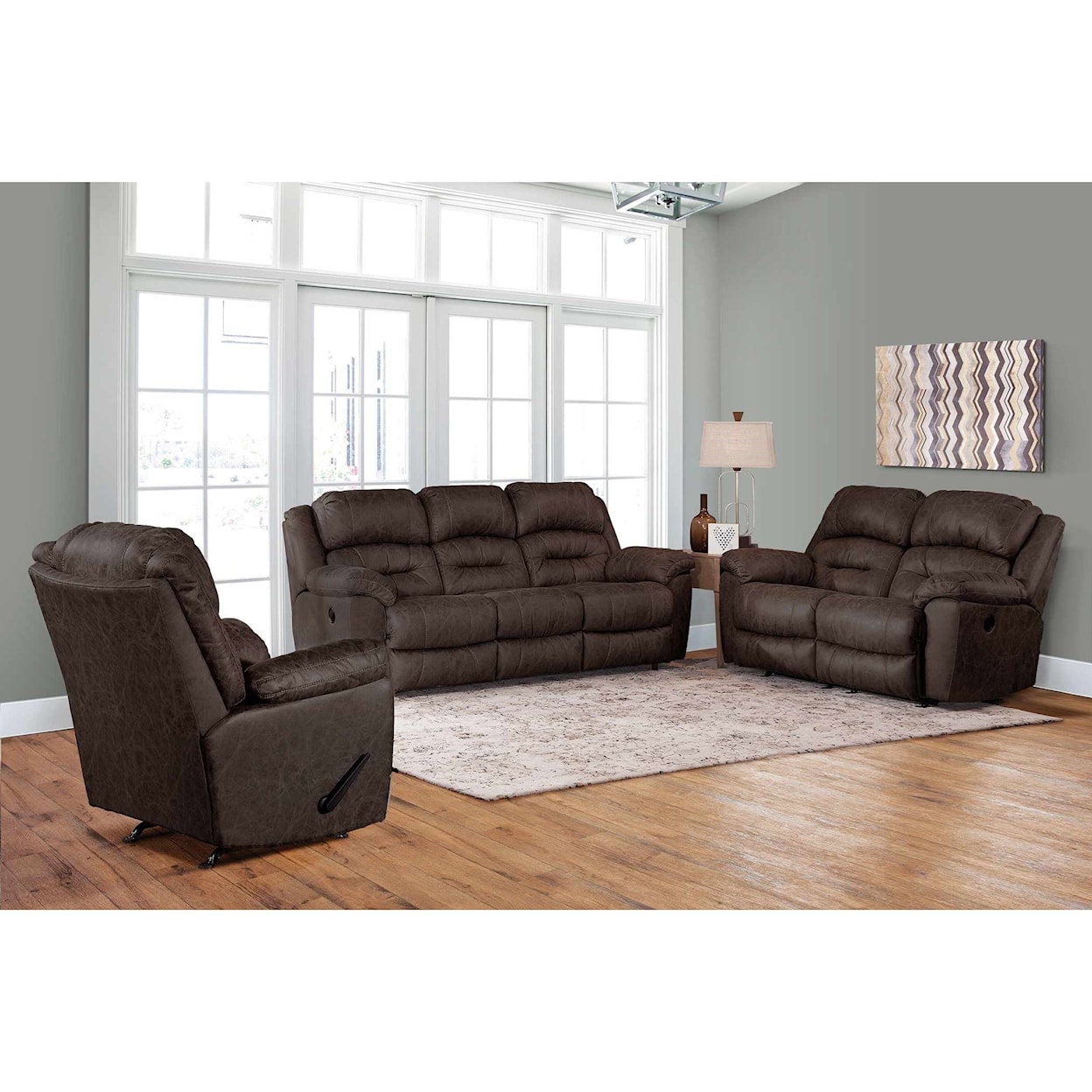 Franklin 773 Bellamy Power Rocking Reclining Loveseat