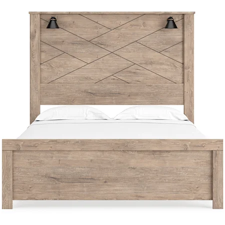 Queen Panel Bed