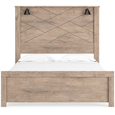 Queen Panel Bed