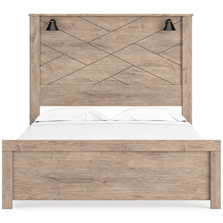 Queen Panel Bed