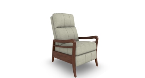Contemporary High Leg Power Recliner