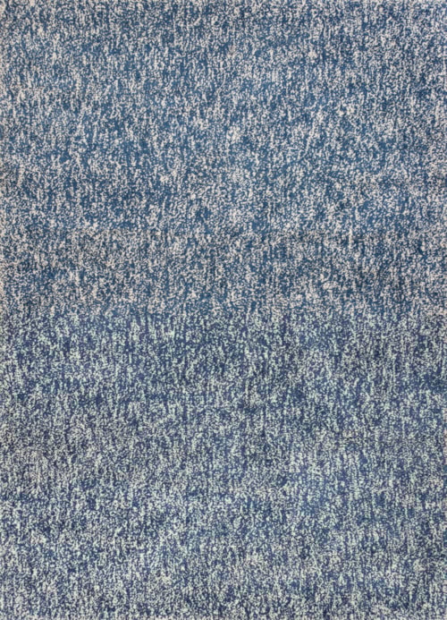 8' Indigo/Ivory Heather Round Rug