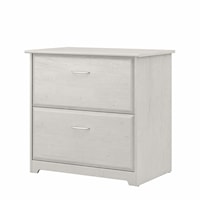 Cabot 2 Drawer Lateral File Cabinet in Linen White Oak