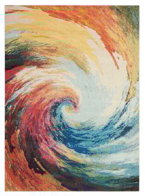 3'11" x 5'11" Wave Rectangle Rug