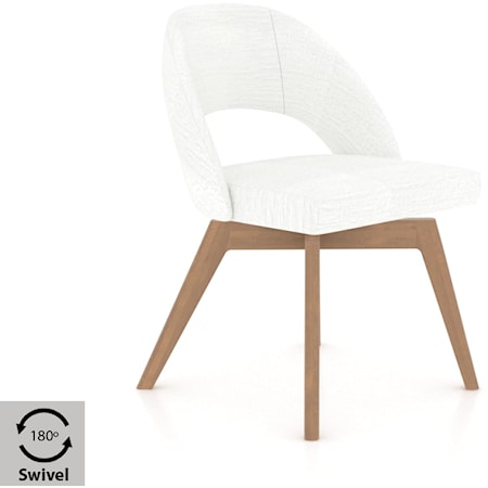 Contemporary Upholstered Swivel Chair