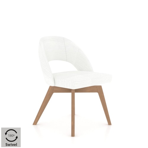 Contemporary Upholstered Swivel Chair