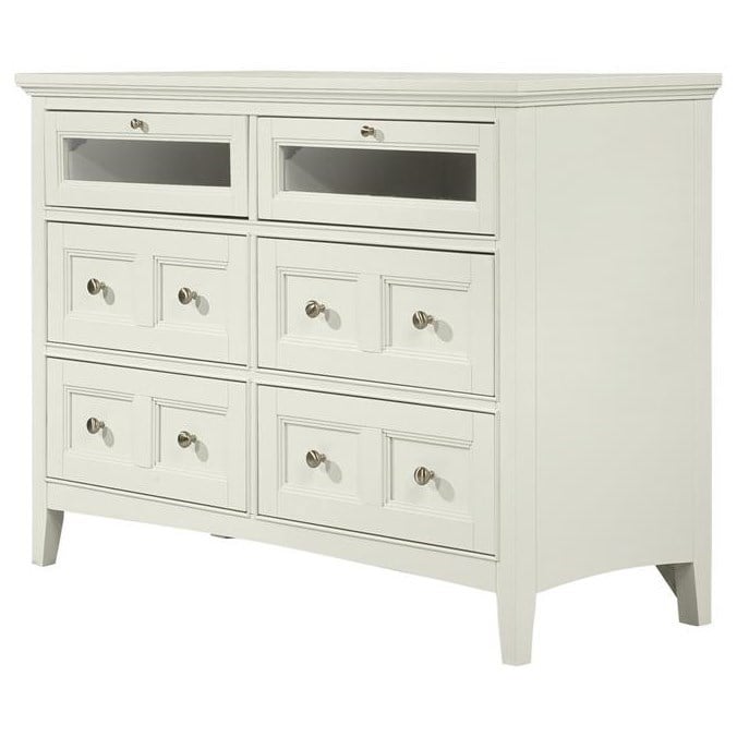 Magnussen Home Kentwood Bedroom B147536 CottageStyle 6Drawer Media