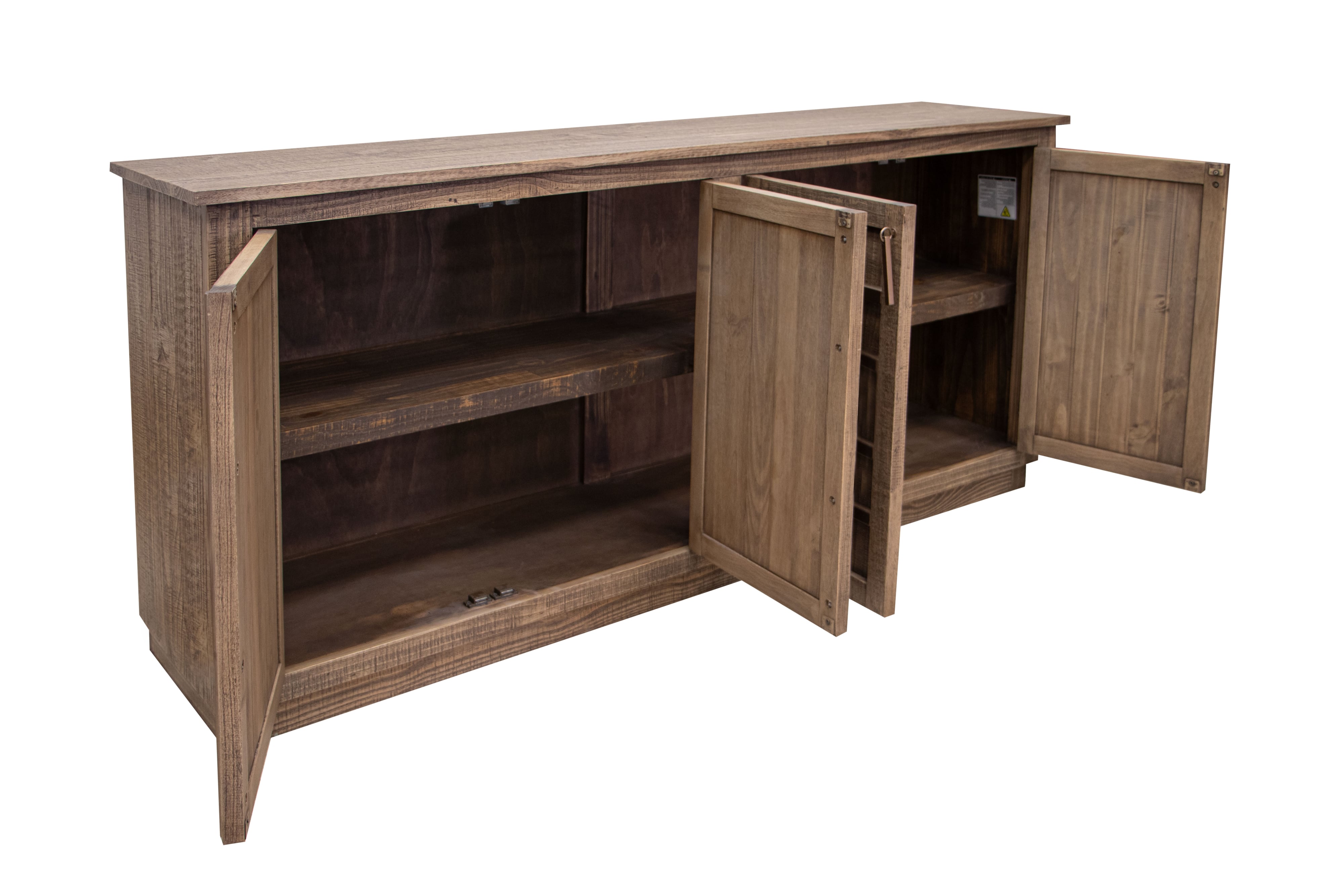 International Furniture Direct London 4-Door Storage Console