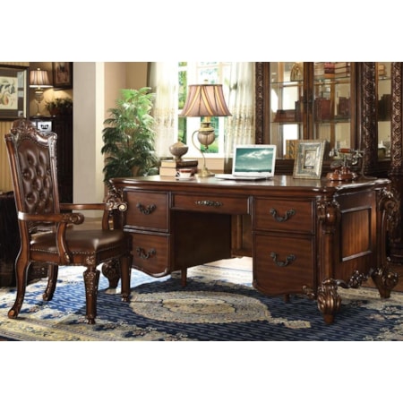 5-Drawer Executive Writing Desk