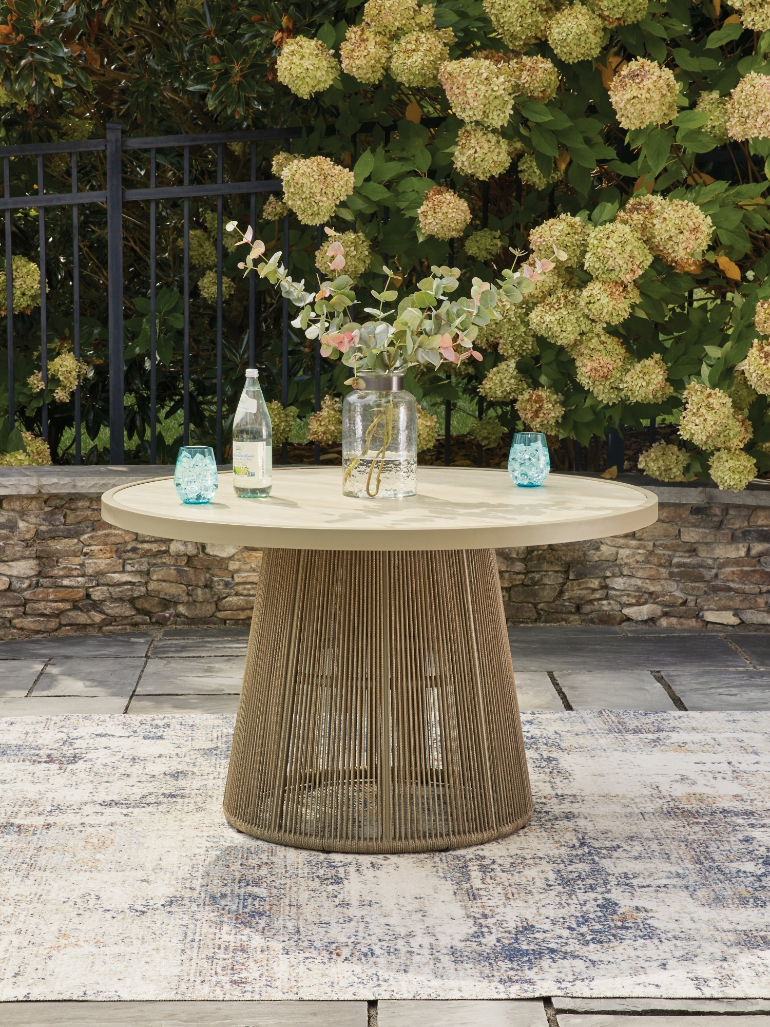 Signature Design by Ashley Orchard Beach Outdoor Dining Table
