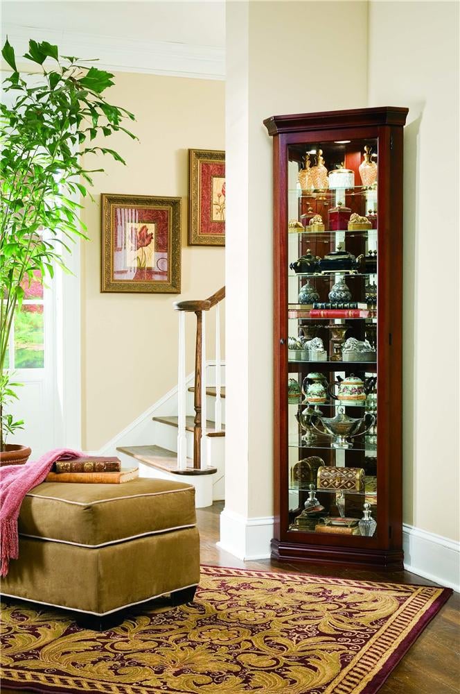 Pulaski Furniture Curios Living Room Corner Curio