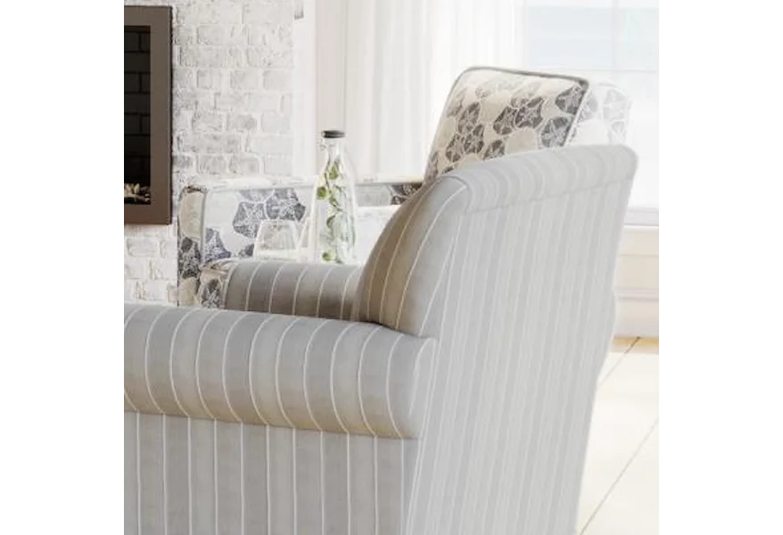 68 MAX PEARL Swivel Glider Chair by Fusion Furniture at Esprit Decor Home Furnishings