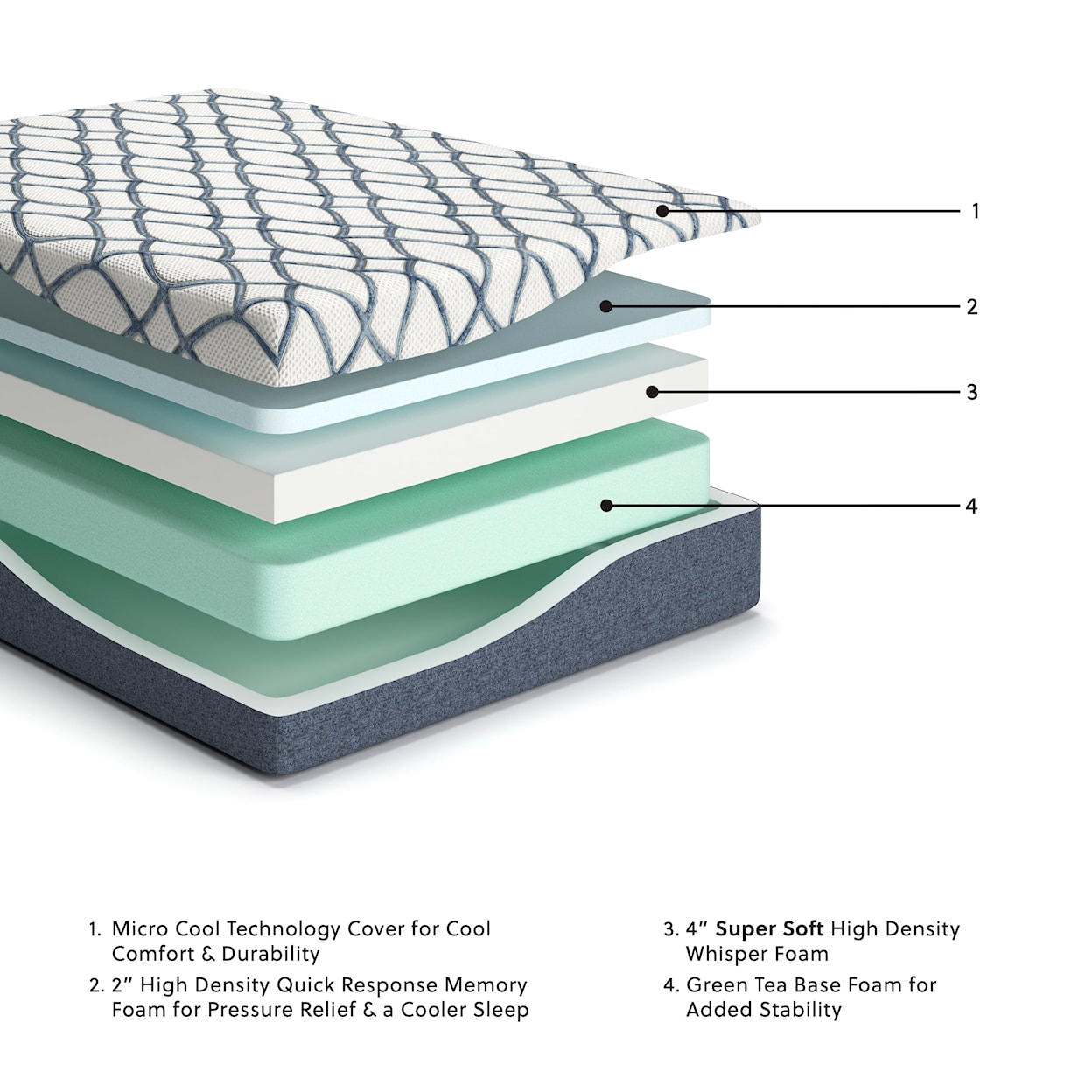 Sierra Sleep 12 Inch Chime Elite 2.0 King Mattress