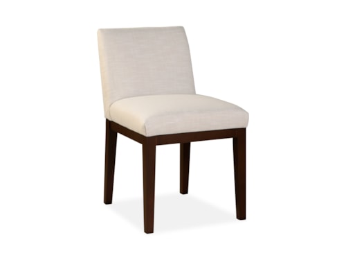 Contemporary Side Chair with Low Back