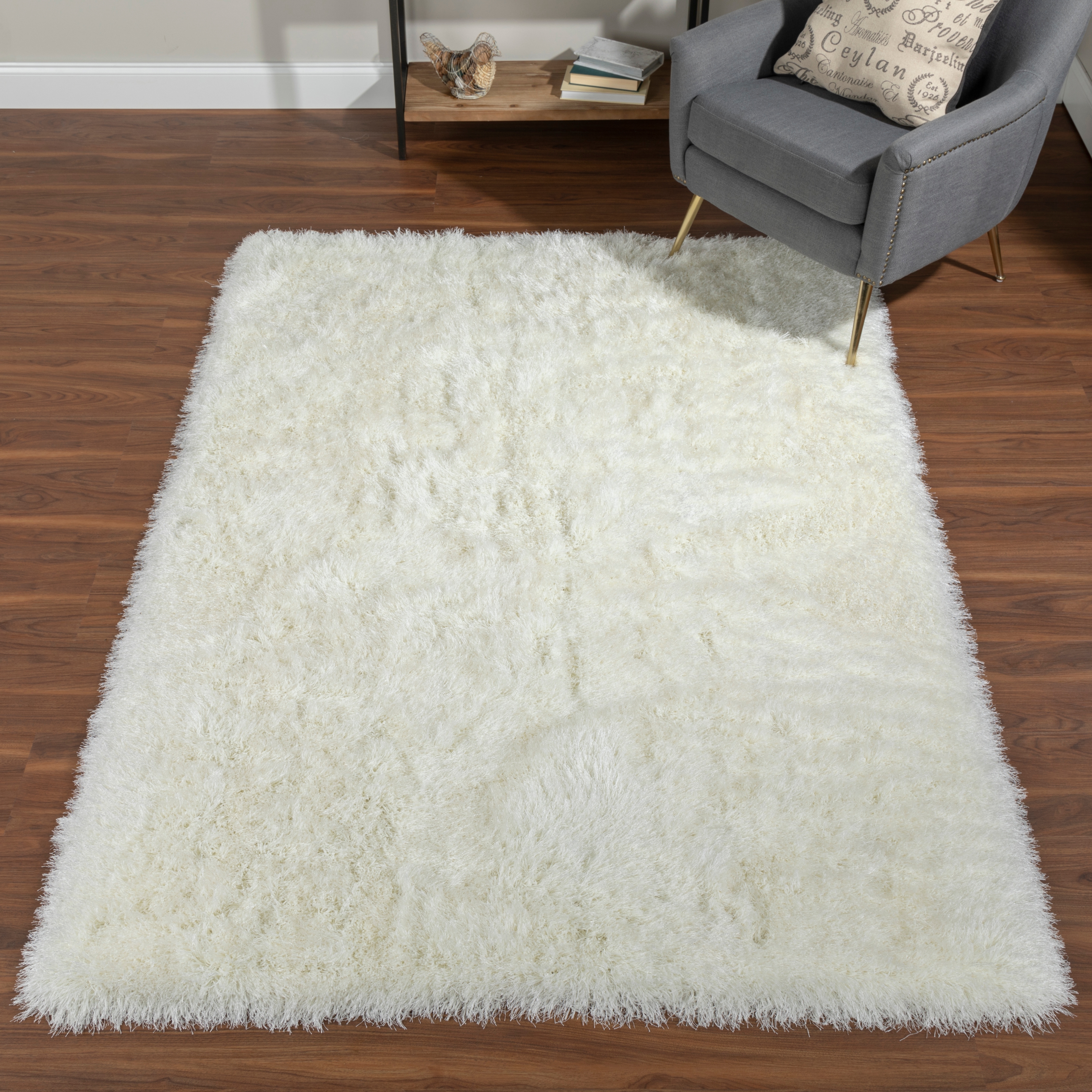 Ivory 5'X7'6" Area Rug