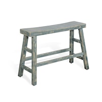 Farmhouse Sea Grass Dining Bench