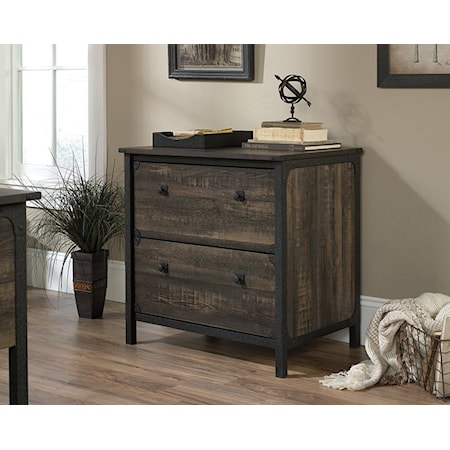 Industrial 2-Drawer Lateral File Cabinet with Interlocking Safety Mechanism