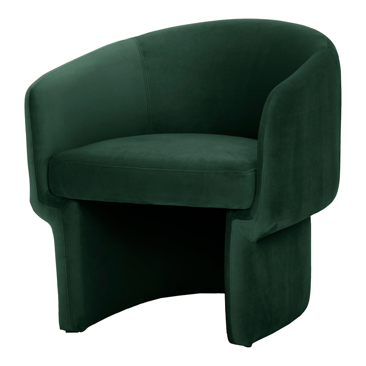 Moe's Home Collection Franco Franco Chair Dark Green