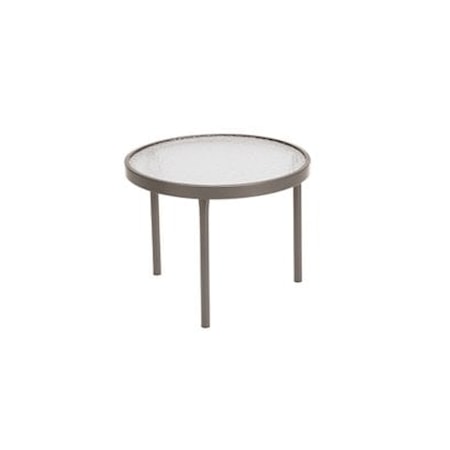 20" Round Tea Table Acrylic