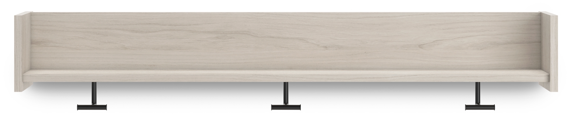 Signature Design by Ashley Socalle Wall Mounted Coat Rack W/Shelf