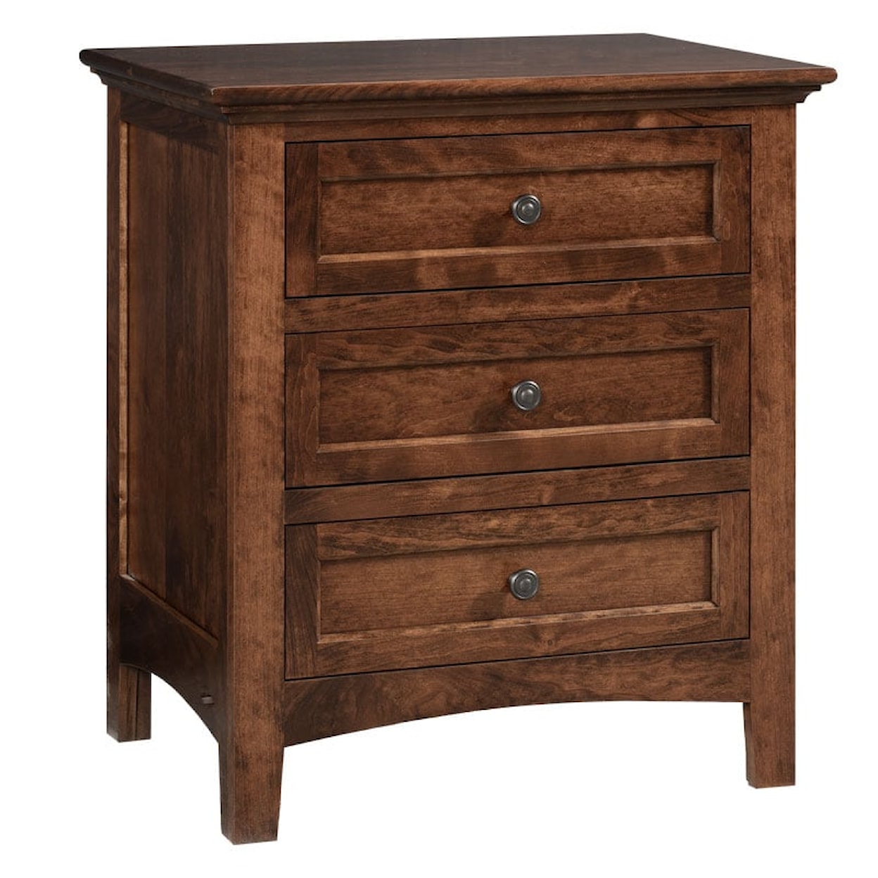 Millcraft Albany 3-Drawer Nightstand