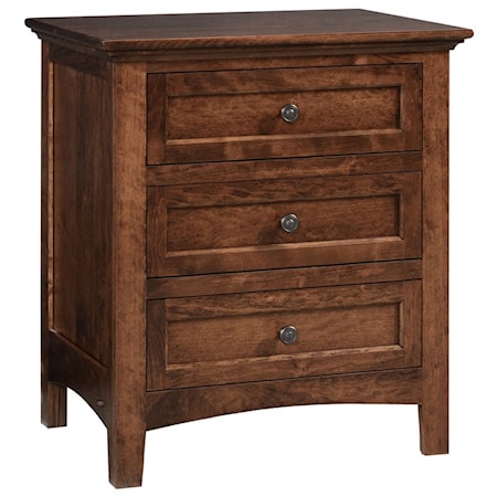 3-Drawer Nightstand